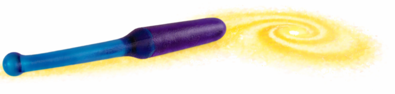 mw spiral with blue stem