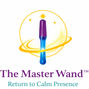 magical wand with glowing aura